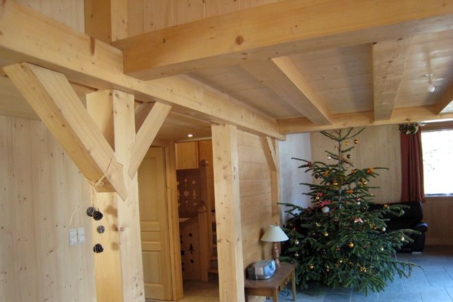 Chalets Trappier image charpente 3