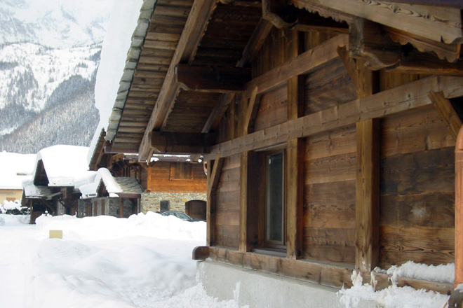 Chalets Trappier image charpente 7